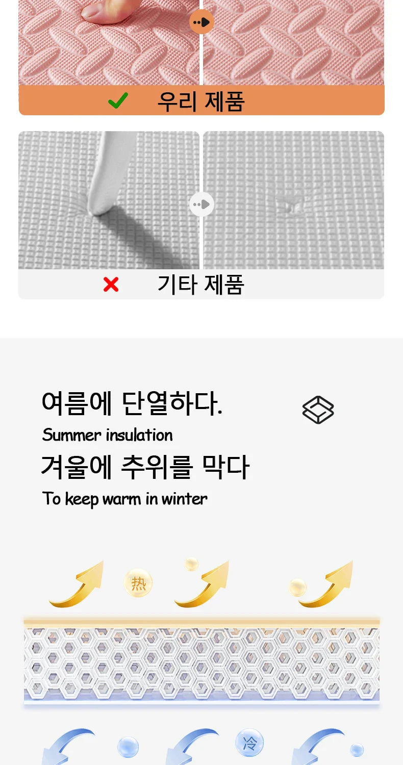 16pcs 30*30cm Puzzle Mat For Children Thick Baby Play Mat Kids Carpet Mats EVA Foam Rug Children Room Activities Mat For Baby