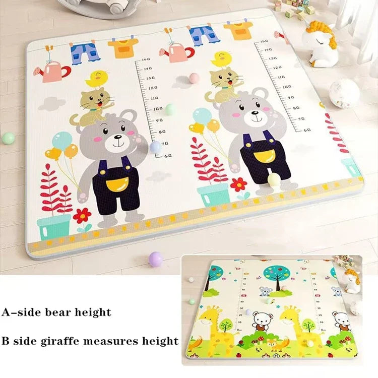 200x180cm/180x150cm Baby Crawling Play Mats Non-toxic High-quality EPE Baby Activity Gym Carpet Baby Game Children's Safety Rug