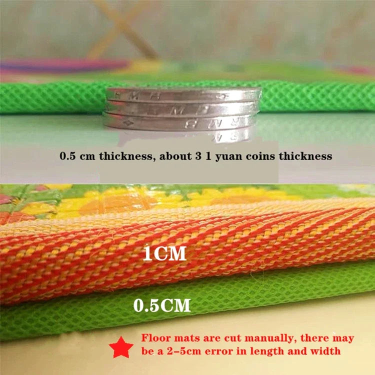 200x180cm/180x150cm Baby Crawling Play Mats Non-toxic High-quality EPE Baby Activity Gym Carpet Baby Game Children's Safety Rug