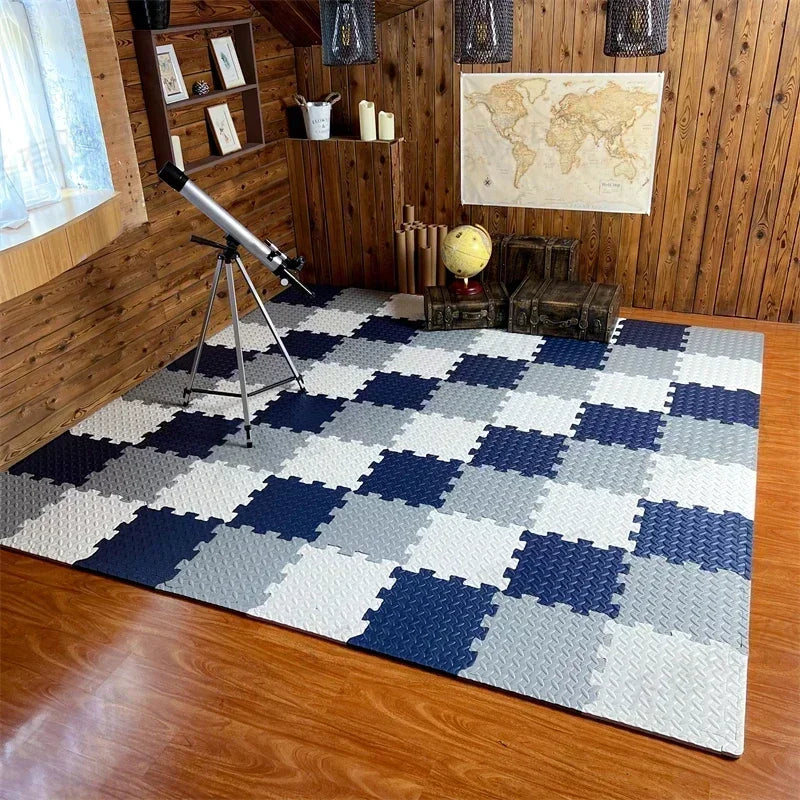 4-16PCS Interlocking Baby Play Mat Thick Soft Carpet Floor Mat Children Room Activities Mat For Baby Kids Carpet Mats Foam Rug