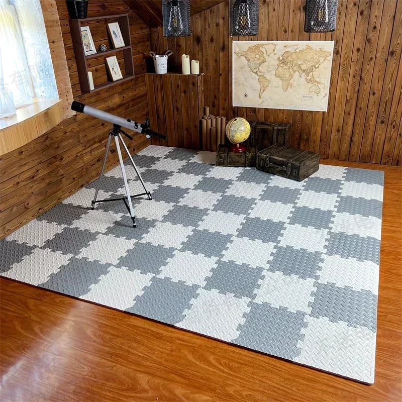 4-16PCS Interlocking Baby Play Mat Thick Soft Carpet Floor Mat Children Room Activities Mat For Baby Kids Carpet Mats Foam Rug