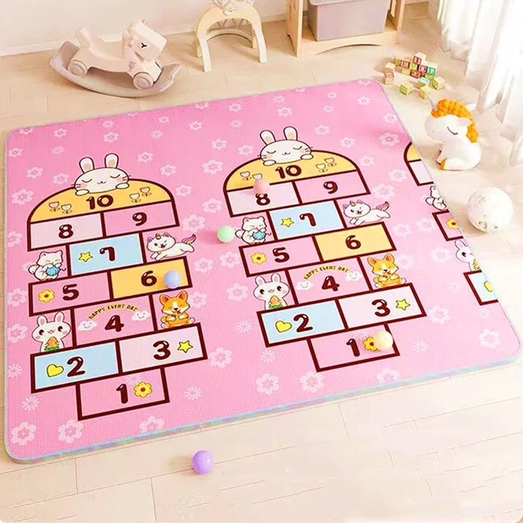 200x180cm/180x150cm Baby Crawling Play Mats Non-toxic High-quality EPE Baby Activity Gym Carpet Baby Game Children's Safety Rug