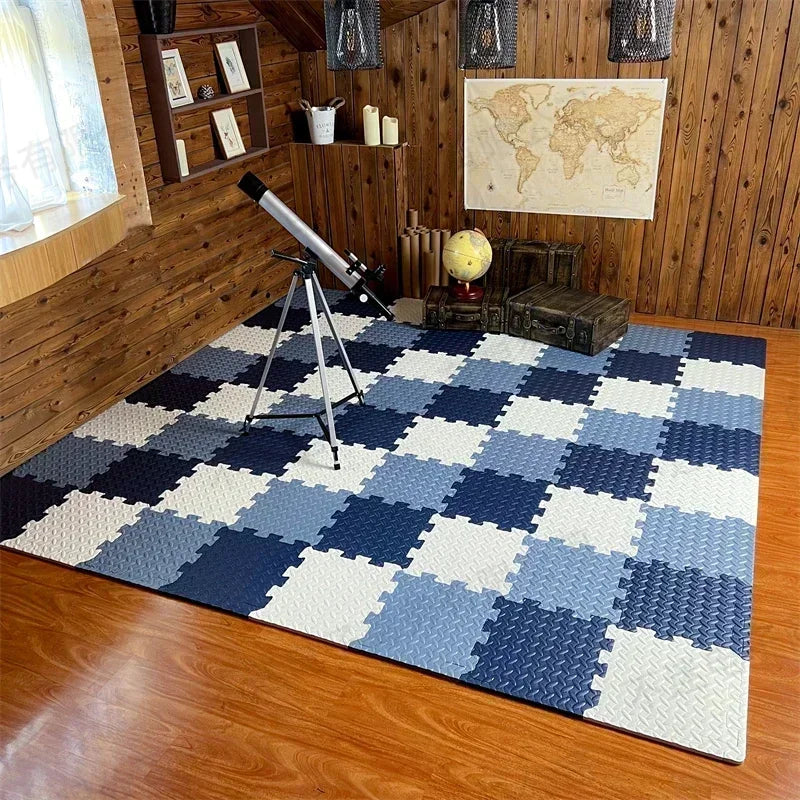 4-16PCS Interlocking Baby Play Mat Thick Soft Carpet Floor Mat Children Room Activities Mat For Baby Kids Carpet Mats Foam Rug