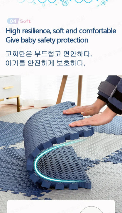 16pcs 30*30cm Puzzle Mat For Children Thick Baby Play Mat Kids Carpet Mats EVA Foam Rug Children Room Activities Mat For Baby