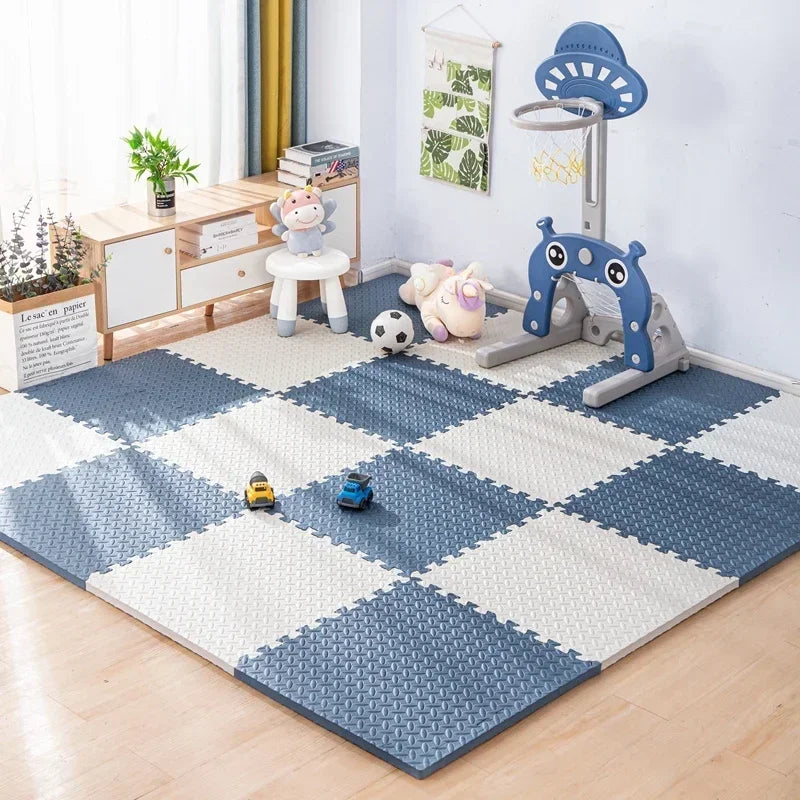 16pcs 30*30cm Puzzle Mat For Children Thick Baby Play Mat Kids Carpet Mats EVA Foam Rug Children Room Activities Mat For Baby