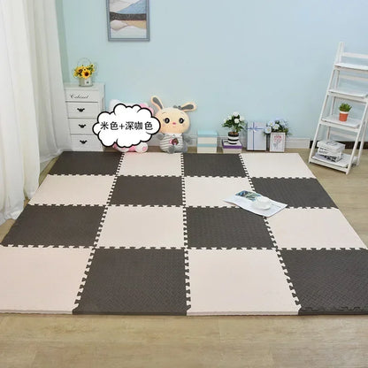 4-16PCS Interlocking Baby Play Mat Thick Soft Carpet Floor Mat Children Room Activities Mat For Baby Kids Carpet Mats Foam Rug