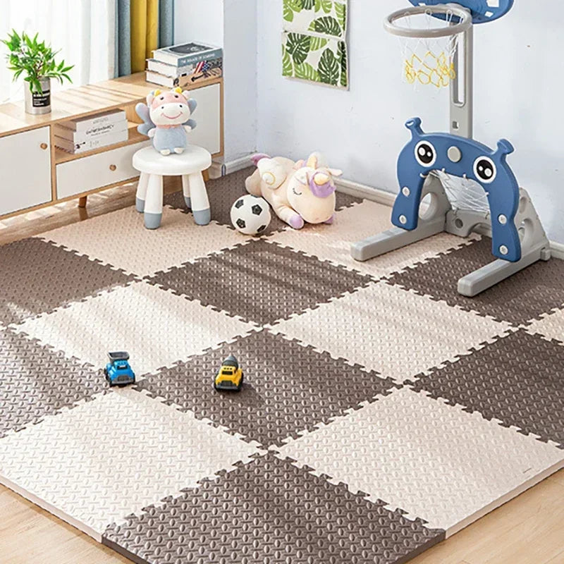 16pcs 30*30cm Puzzle Mat For Children Thick Baby Play Mat Kids Carpet Mats EVA Foam Rug Children Room Activities Mat For Baby