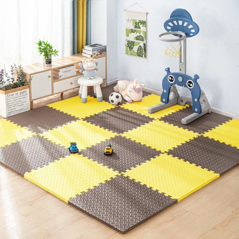 16pcs 30*30cm Puzzle Mat For Children Thick Baby Play Mat Kids Carpet Mats EVA Foam Rug Children Room Activities Mat For Baby