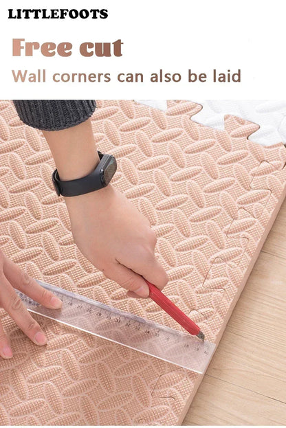 4-16PCS Interlocking Baby Play Mat Thick Soft Carpet Floor Mat Children Room Activities Mat For Baby Kids Carpet Mats Foam Rug