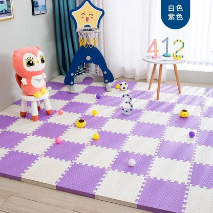 4-16PCS Interlocking Baby Play Mat Thick Soft Carpet Floor Mat Children Room Activities Mat For Baby Kids Carpet Mats Foam Rug