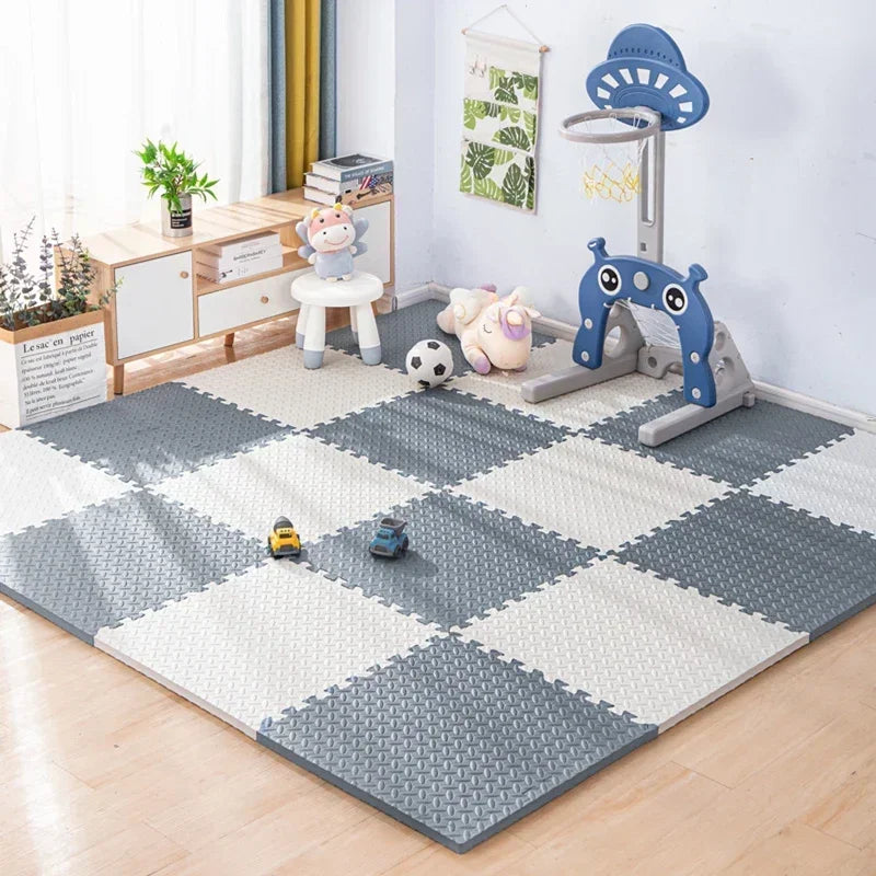 16pcs 30*30cm Puzzle Mat For Children Thick Baby Play Mat Kids Carpet Mats EVA Foam Rug Children Room Activities Mat For Baby