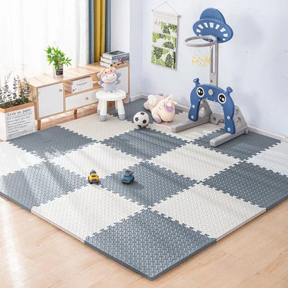 16pcs 30*30cm Puzzle Mat For Children Thick Baby Play Mat Kids Carpet Mats EVA Foam Rug Children Room Activities Mat For Baby