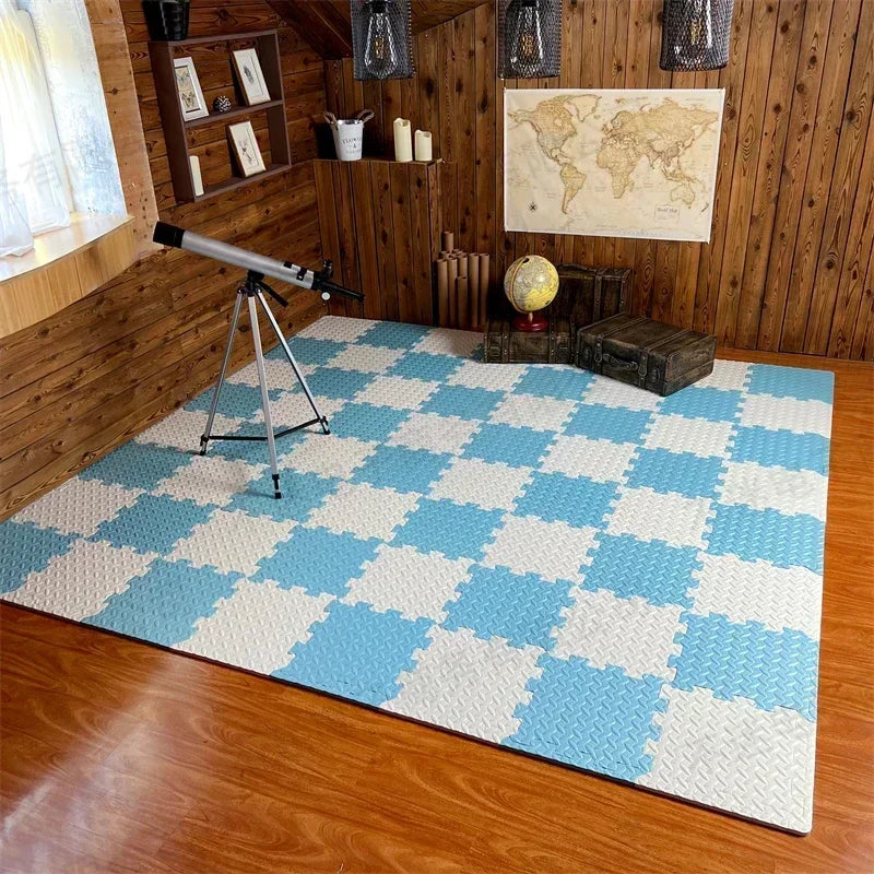 4-16PCS Interlocking Baby Play Mat Thick Soft Carpet Floor Mat Children Room Activities Mat For Baby Kids Carpet Mats Foam Rug