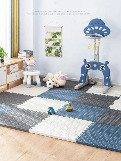 16pcs 30*30cm Puzzle Mat For Children Thick Baby Play Mat Kids Carpet Mats EVA Foam Rug Children Room Activities Mat For Baby