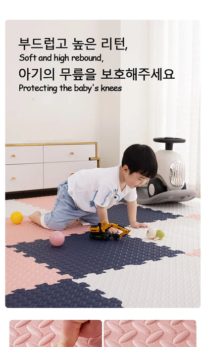 16pcs 30*30cm Puzzle Mat For Children Thick Baby Play Mat Kids Carpet Mats EVA Foam Rug Children Room Activities Mat For Baby